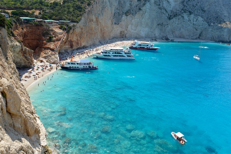 5. Porto Katsiki, Lefkada - Top 10 Magnificent Greek Beaches 2015