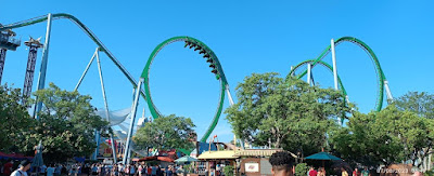 The Incredible Hulk Coaster, Islands of Adventure.