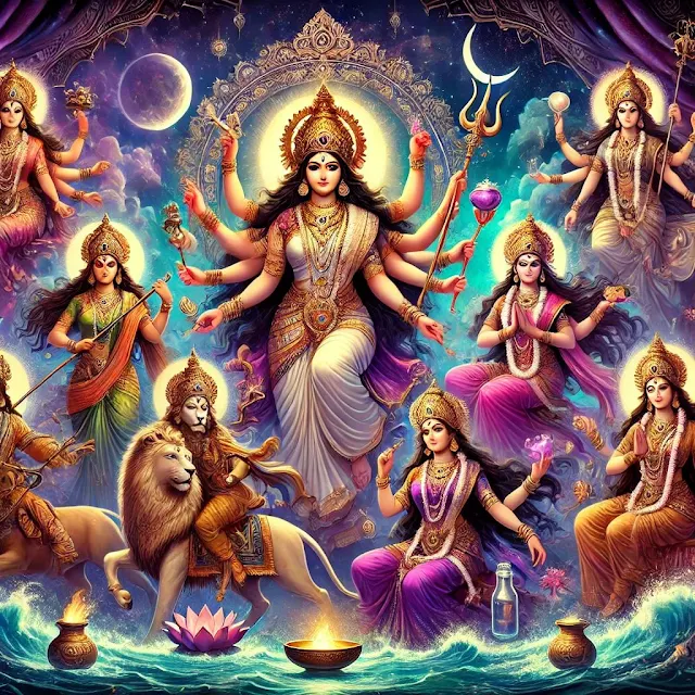 Navdurga, the nine forms of Goddess Durga