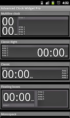 [Apps] Advanced Clock Widget Pro v0.762 APK