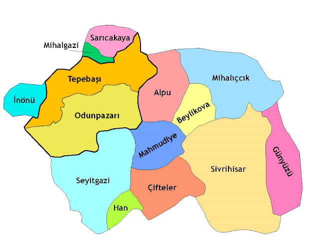 Eskişehir'in İlçeleri