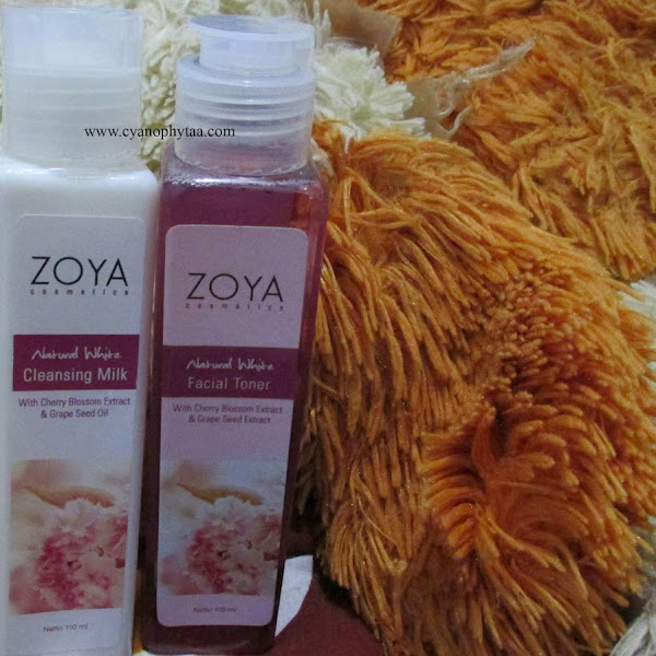 Review: ZOYA Natural White Cleansing Milk and Facial Toner
