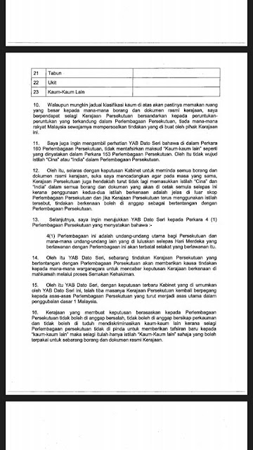 Contoh Surat Rasmi Kepada Ketua Menteri Sarawak