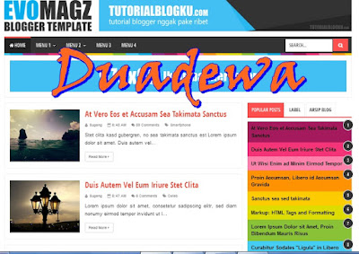 Dowbload Template Evo Magz V4 terbaru Mas Sugeng