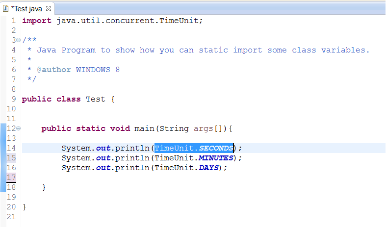  Do you lot know what is shortcut of doing static import inwards Eclipse How to practise static import inwards Eclipse - Java