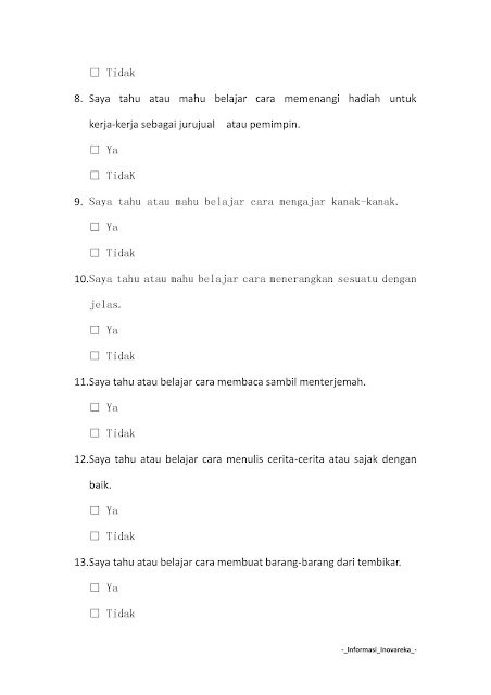 Contoh Soalan Peperiksaan SPA Operator Loji H11 2019