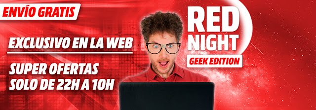 Mejores ofertas de la Red Night Geek Edition de Media Markt 17 abril 2018