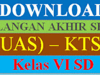 Download Soal-Soal KTSP Khusus Kelas 6 SD/MI