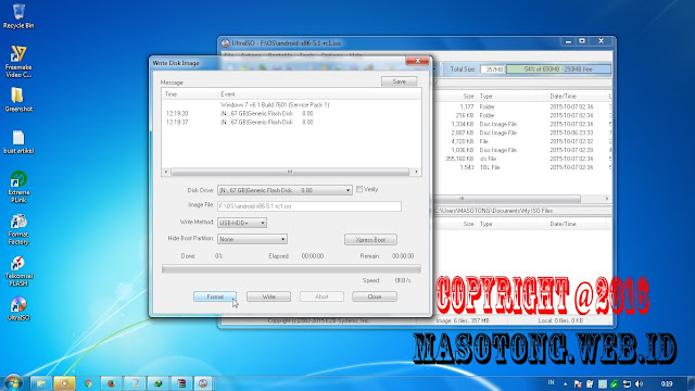 Cara Membuat Bootable USB Flashdisk dengan UltraISO