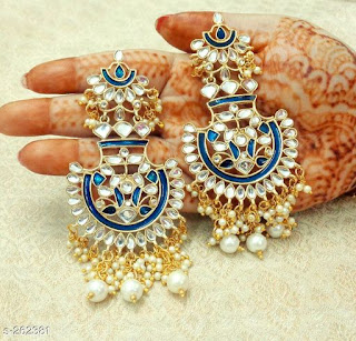Beautiful Meenakari Earrings