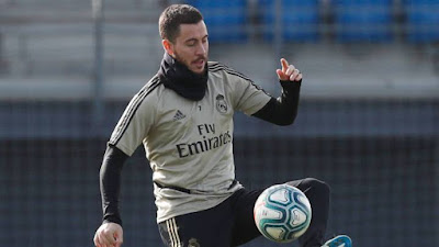 EDEN HAZARD KEMBALI SIAP MEMPERKUAT REAL MADRID SETELAH JALANI CEDERA