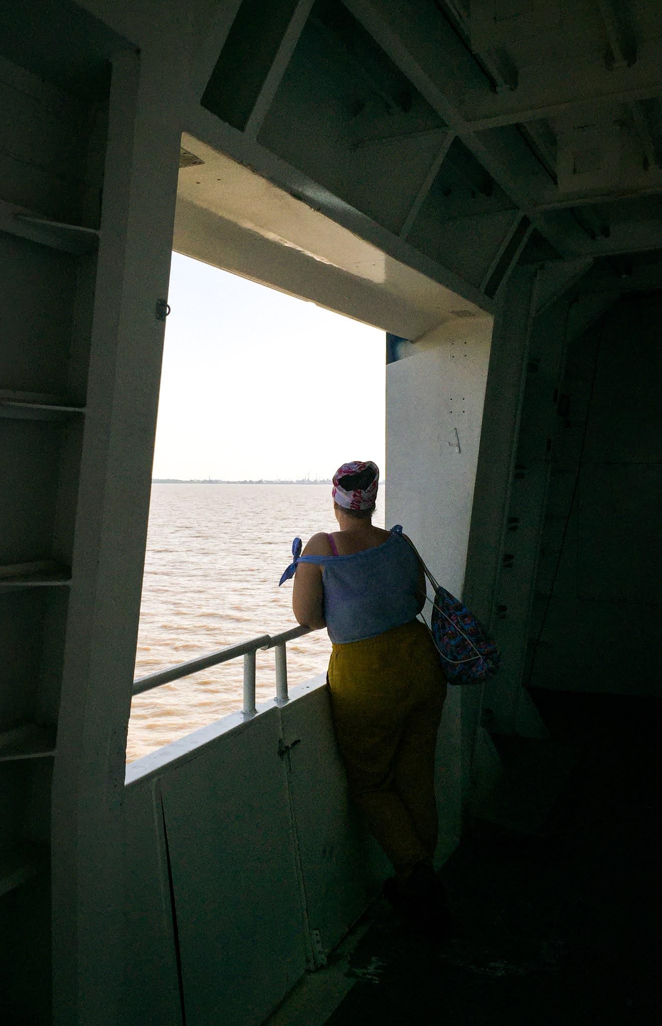 On the ferry from Colonia to Buenos Aires