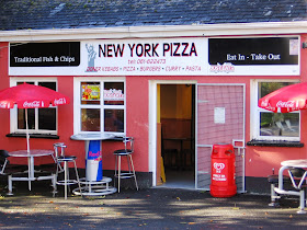 small village in Ireland sells New York style pizza