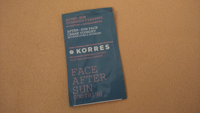 Korres After-Sun Face Cream Yoghurt