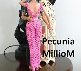 Vestido de Coração Para o Dia dos Namorados da Barbie e Ken Por Pecunia MillioM 2