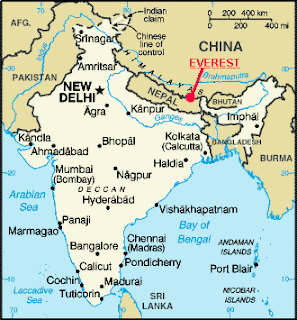 MapIndiaNepalChina