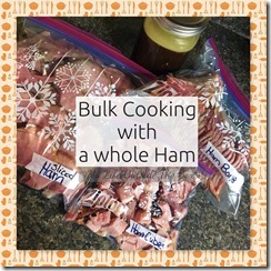 Bulk Cooking Ham