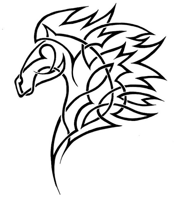 keltic-horse-tattoo-tencil