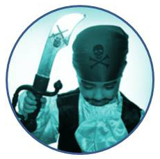 Piratilla Azul