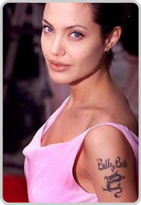 Angelina Jolie Tattoos