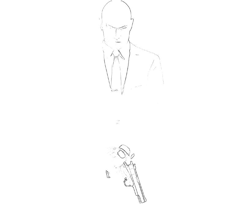 printable-hitman-absolution-agent-47-gentle-coloring-pages
