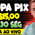 PAGOU R$15,00 NA HORA - MELHOR SITE DE RENDA EXTRA 2023