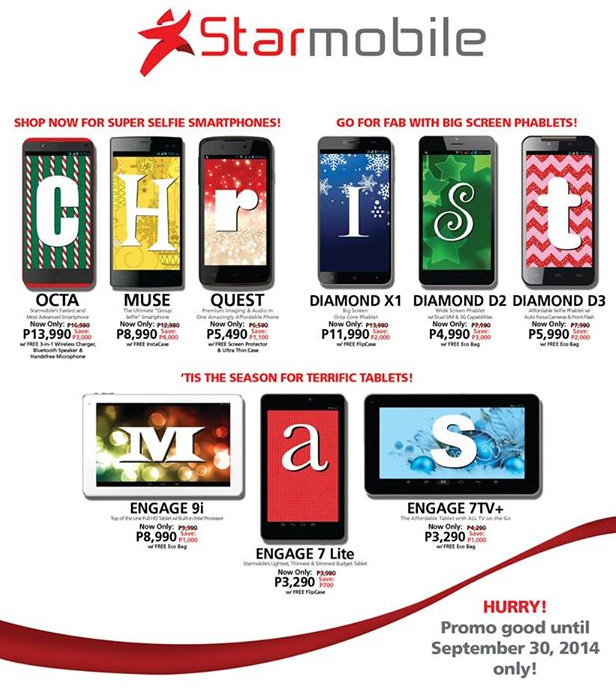 Starmobile Early Merry Christmas Promo Price List