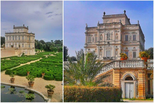 Parque Villa Doria Pamphilj en Roma