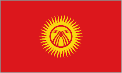 kyrgyzstan flag