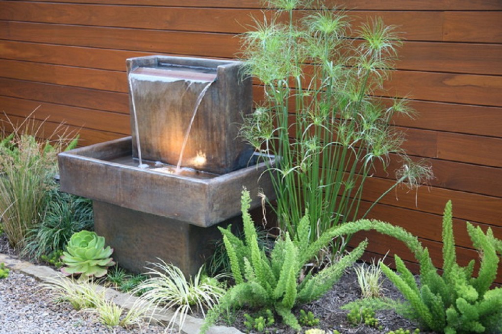 DIY Water Fountain For Unique Small Garden View Decor Units