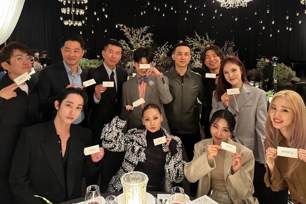 YG Family: Celebridades que asistieron a la boda de Se7en y Lee Da Hae