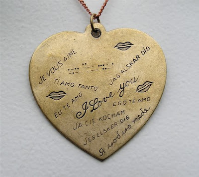  Heart Jewelry on Love You Pendant From Picky Picky   Etsy