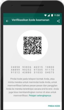 Cara Melihat Kode QR WhatsApp