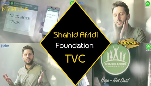 Haier Mobile Joins Hands with Shahid Afridi Foundation Ramzan TVC 2015