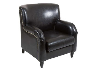 Sillon Retro Negro Poli Piel Tucson