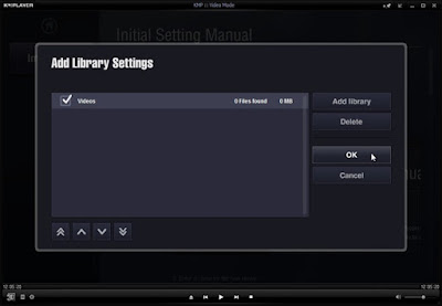 Add Library Settings