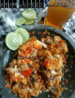 Resep Ayam Geprek Sambal Jahe by Dewie