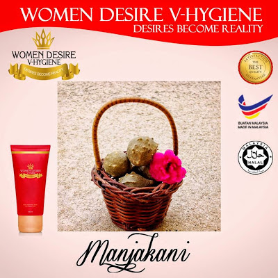 KANDUNGAN BAHAN DALAM WOMEN DESIRE V HYGINE FEMININE WASH 