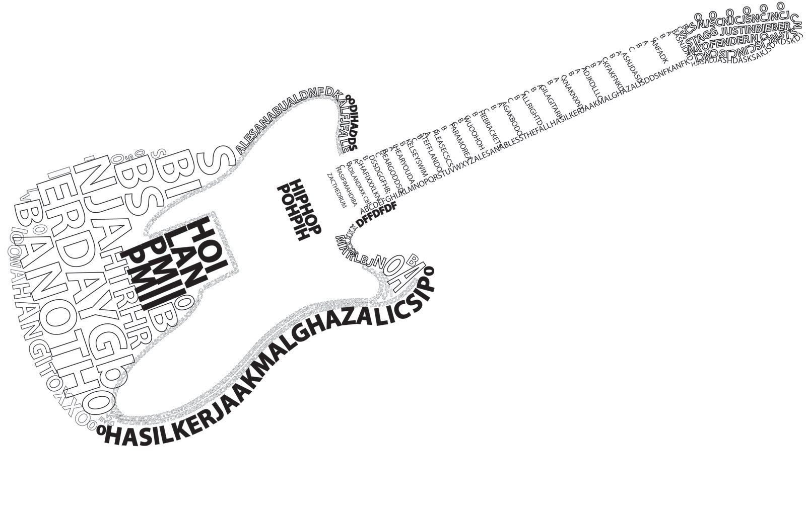Fender Telecaster Black.