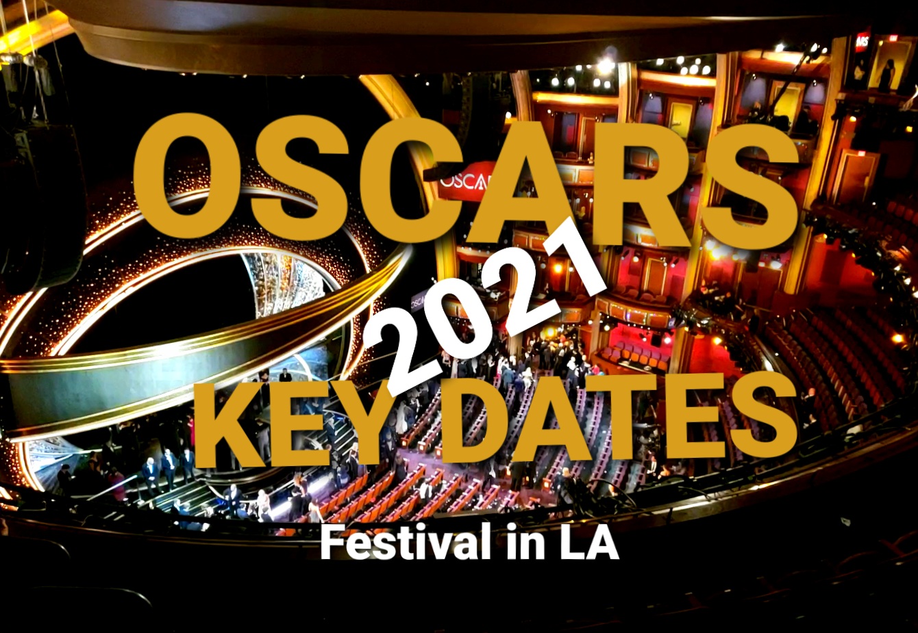Festival In LA: OSCARS 2021 NEW KEY DATES