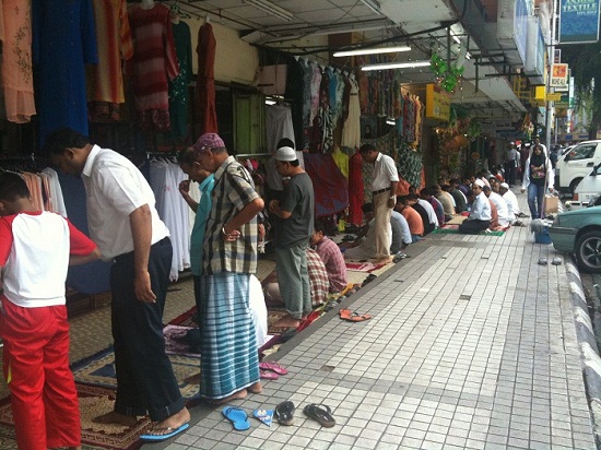 ... blend of different culture is jalan masjid india indian mosque road