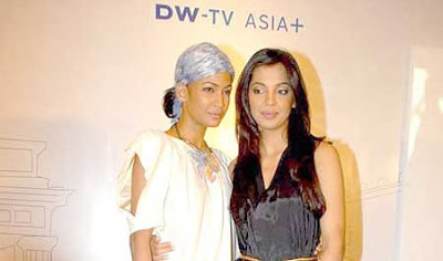 Mugdha Godse and Carol Garcias DW Asia Channel Pics