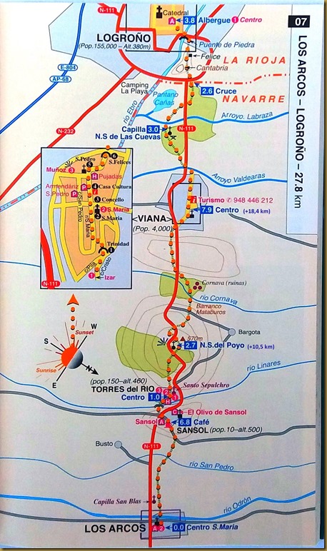 Mapa Logrono