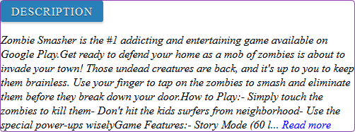 Zombie Smasher game review