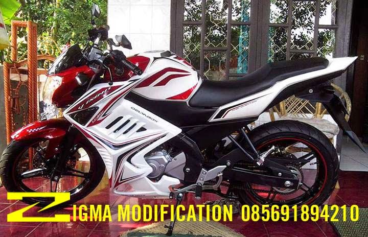 ZIGMODIFY CUSTOM BIKE JUAL SAYAP HALF FAIRING EXTREME 