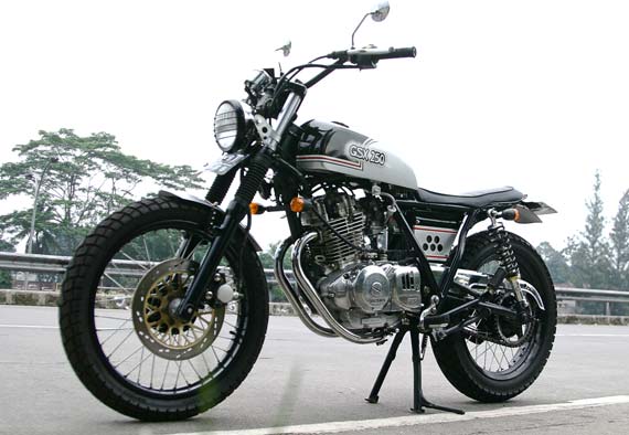 Modifikasi Suzuki Thunder 250 Terbaru