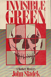 Book cover of John Sladek's Invisible Green