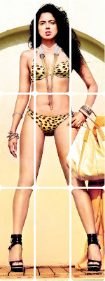 Sameera Reddy flaunting her fabulous body in bikini