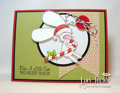 Raise a Little Cane this Holiday Season-designed by Lori Tecler-Inking Aloud-stamps from The Cat's Pajamas