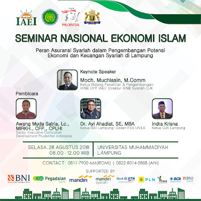 IAEI Bersama UM Lampung Kembangkan Ekonomi Syariah